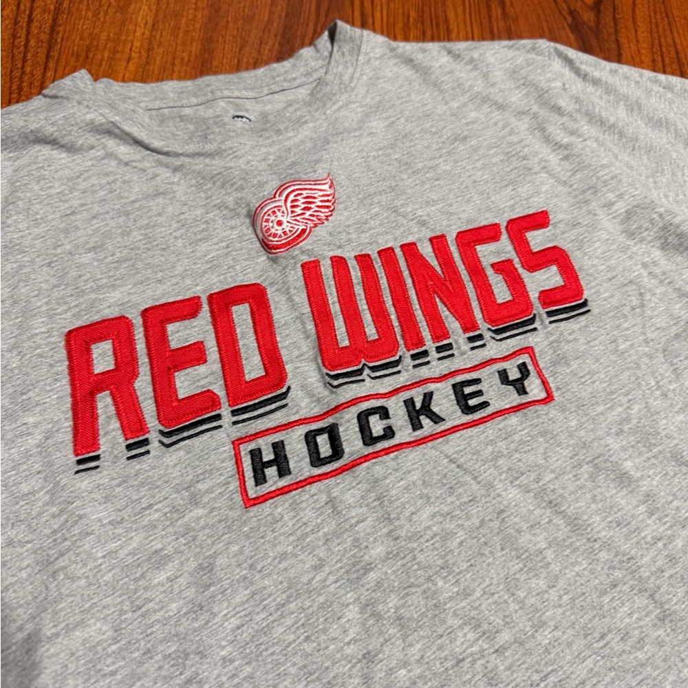 NHL Gray Crewneck T-Shirt